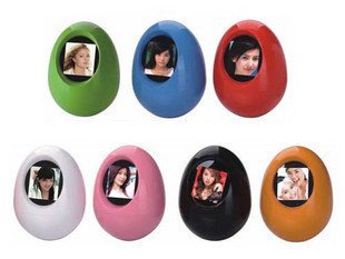 1.5 Digital Photo Frame Tumbler Egg