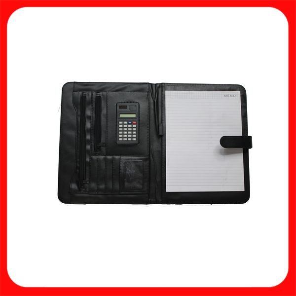 Promotional Beautifully Wrapped Multifunction Document with Calculator