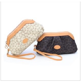 Europe and America Fashion Printing Zipper Geometric Designs Cosmetic Bags
