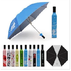 Cool Creative Prevent UV Red Wine Lover's Umbrella