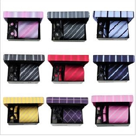 Pure Color Polyester Silk Arrow Type Official Tie