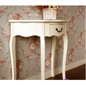 Porch Real Wood Semicircle Contemporary Contracted Phone Stowage Racks