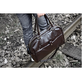 Brand New Man PU Skin Thin Shoulder Inclined Cross Recreation Bag