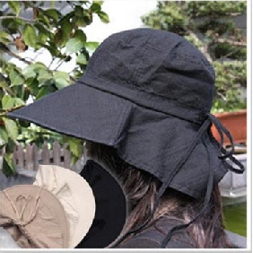 Women's Summer Sunshade UV Prevention Big Eaves Dome Cap