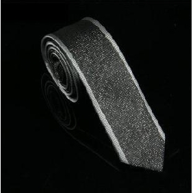 Men's New Design Fashional Pattern Polyester Silk Narrow Leisure Tie