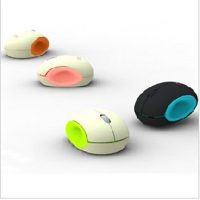 Eggs Desgin Creative Lovely Wireless Mouse With Mouse Bag