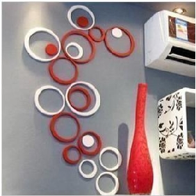 PVC Bubble Home Decoration Environmental Protection Removable Stereo Wall Sticker
