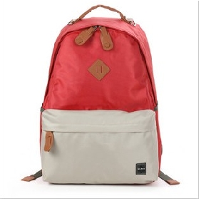 New Desgin Pure Color No Pattern Double Shoulder Backpacks