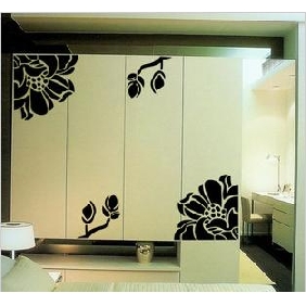 Flower Pattern Environmental Protection Multi-function Furniture Sticker