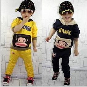 Children's Universal Thicken Personalized Pullover Sportswear With Hat