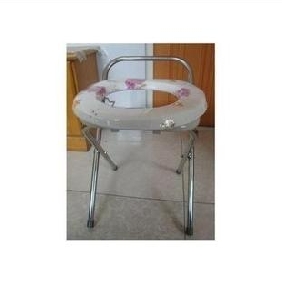 The Old Useful Convenient Durable Strong Thickening Steel Tube Folding Optional Toilet Seats