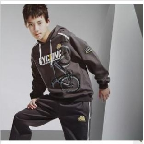 Children's Pure Cotton Long Sleeve Pullover Spring And Autumn Type Sportswear