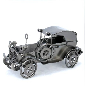 Creative Bubble Car Modeling Metal Craft For Antique Gift