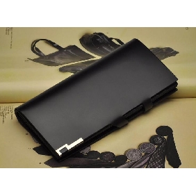 Cow Leather Medium Style Hasp Men's Promotional Wallets