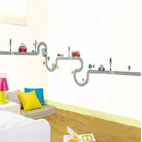 Self-adhesion DIY Cartoon Environmental Protection Children's Room Wall Stickers, Kindergarten Decoration