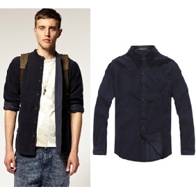 Best Stylish Men's Long Sleeve Corduroy Slim Fit Shirts