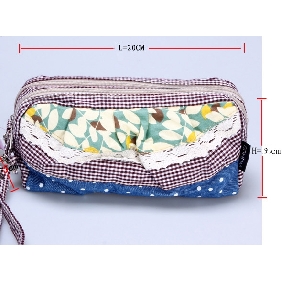 Korean Style Fashional Broken Flowers Cute Make Up Bags, Wallets