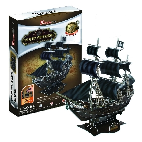 Stereo Spell Drawings Model Caribbean Pirate Ships Black Pearl