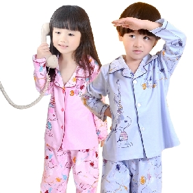 Children's Pajamas Spring Cotton Long-sleeved Children Underwear