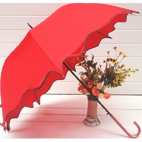 Flounced Creative Fashion Automatic Long Umbrella