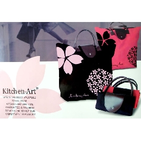 Environmentally Friendly Portable Collapsible Waterproof Shopping Bag