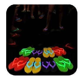 Personality Luminous Non-slip Slippers Lovers Slippers, Beach Shoes